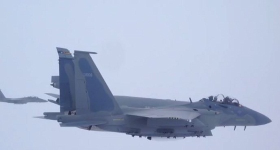 بالفيديو.. الدفعة الأولى من طائرات F-15SA تتوجه للمملكة