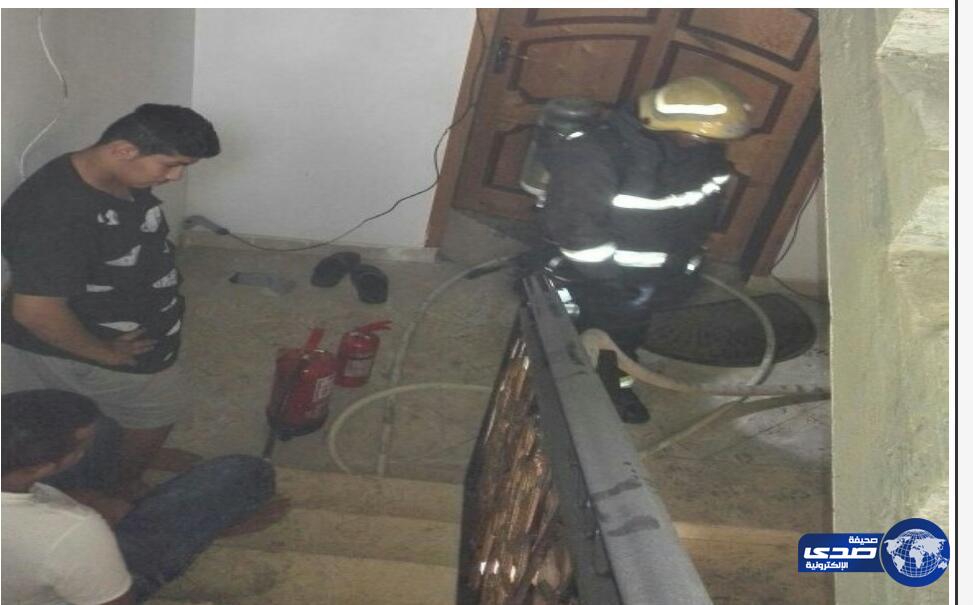 اخماد حريق بشقة سكنية في ” ابوعريش”