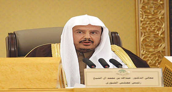 آل الشيخ : يشيد باهتمام خادم الحرمين بمجلس الشورى