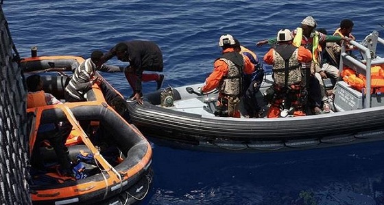 البحرية الإسبانية تنقذ 72 مهاجرا في مياه المتوسط
