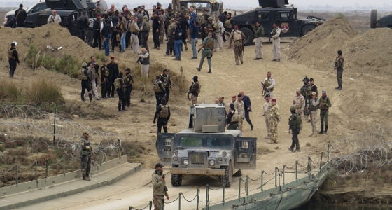 مصرع 30 من عناصر داعش والحشد الشعبى بالموصل
