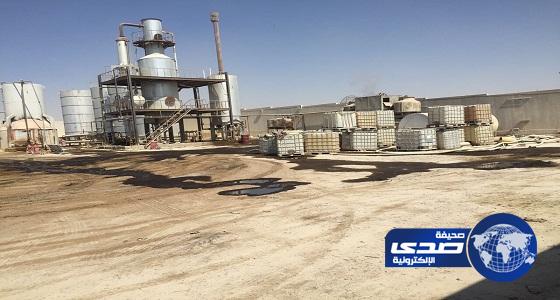 بالصور.. الدفاع المدني يغلق 5 مواقع مخالفة لاشتراطات السلامة في الرياض