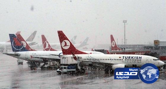 الخطوط الجوية التركية تلغي 23 رحلة لسوء الأحوال الجوية