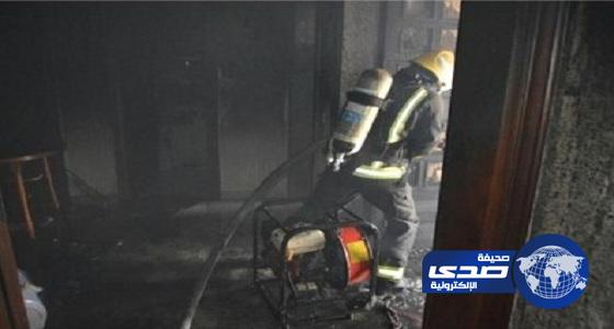 بالصور.. الدفاع المدني ينقذ 6 أطفال و3 نساء من حريق بمشرفة جدة