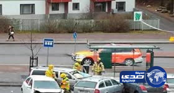 إصابة 7 أشخاص في حادث دهس قرب محطة مترو بفنلندا