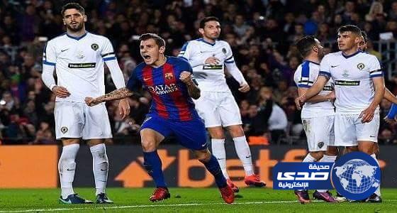 بالفيديو ..برشلونة يفوز علي إيركوليس بسباعية ويتأهل لدور الـ16 بالكأس