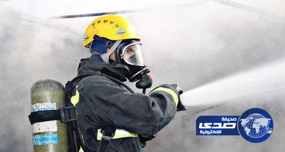 مدني تثليث يخمد حريقاً في مدرسة ابتدائية ويخلي الطالبات