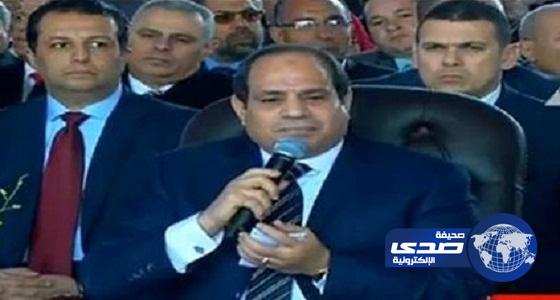الرئيس السيسي في كلمة للشعب المصري: أنا مستعد اتحاسب