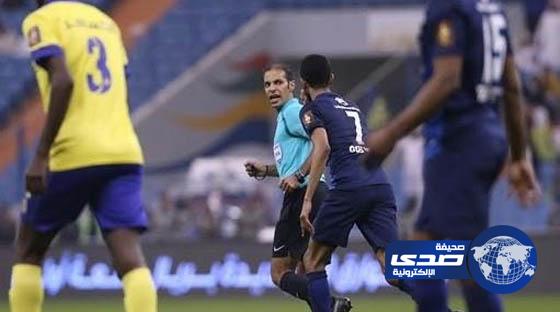 الهلال يُطالب بإسقاط البطاقة الصفراء عن الفرج