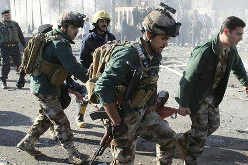 استهداف ثكنة عسكرية للحرس الثوري الإيراني يسفر عن عدة اصابات بالأحواز