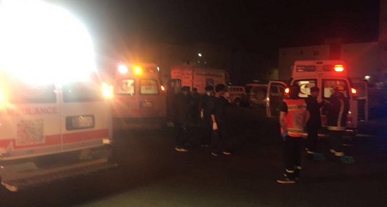 إصابة 7 عمال في حريق عمارة سكنية بشارع الحسن بن الحسين