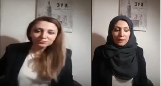 بالفيديو.. لاجئة سورية في السويد تخلع الحجاب على الهواء