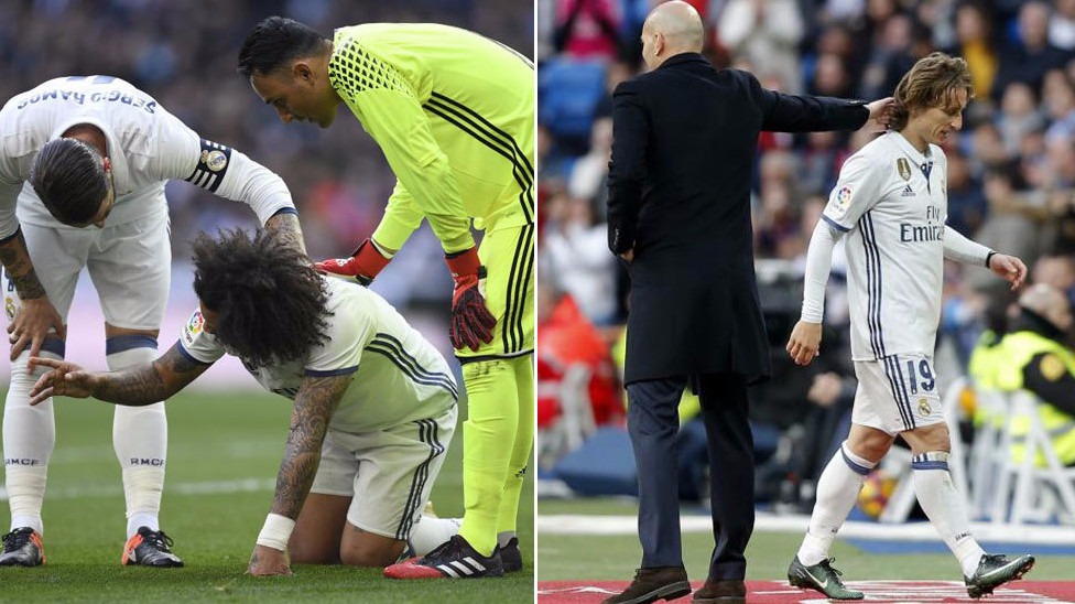 ريال مدريد يفقد مودريتش ومارسيلو أمام سيلتا فيجو