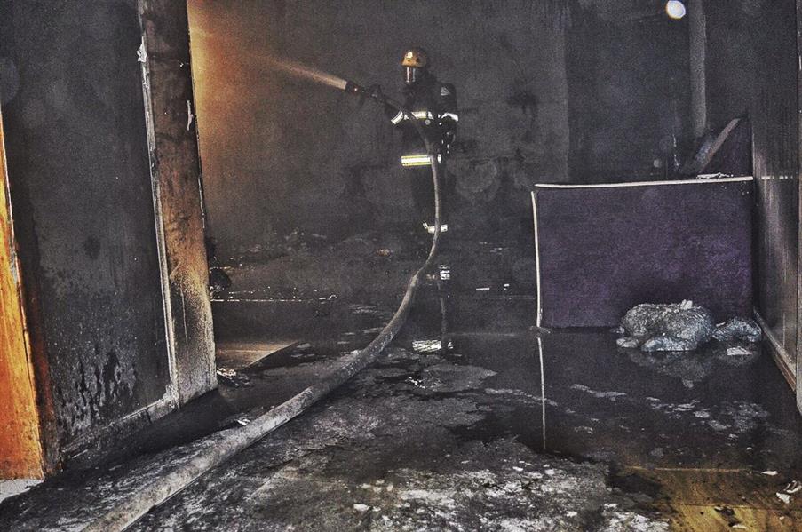 بالصور..دفاية كهربائية&#8221; وراء اندلاع حريق منزل في حائل