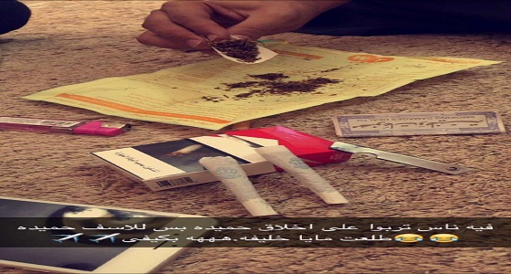 بالصور.. القبض على شاب يروج المخدرات ويستدرج الفتيات للحفلات الماجنة