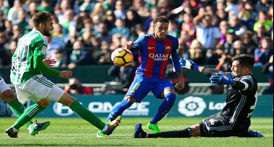 برشلونة يسقط في فخ التعادل أمام ريال بيتيس