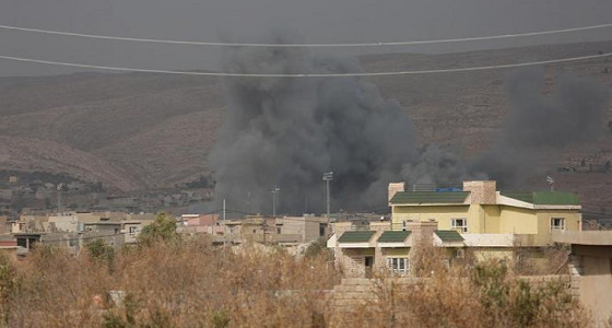 مصرع 16 مدنيا جراء قصف صاروخي لداعش فى الموصل