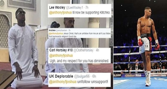 هجوم شرس على بطل العالم في الملاكمة بسب صورة صلاته في دبي