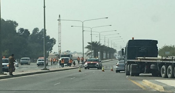 مصرع شابين في حادث مروري مروع بالجبيل