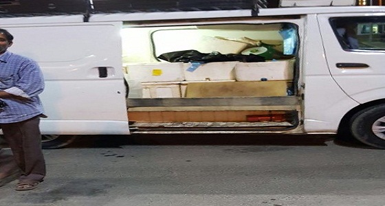 أمانة نجران تباشر بلاغ الدويات الأمنية حول ضبط سيارة أسماك مخالفة