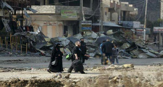 تكتيك داعش يبطىء تقدم القوات العراقية في أحياء الموصل الجنوبية