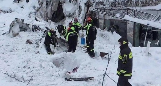 ارتفاع حصيلة ضحايا الانهيار الجليدي في إيطاليا إلى 29 قتيلاً