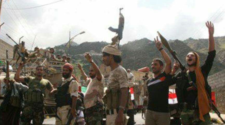 القوات اليمنية تقتل و تصيب 3 حوثيين فى مواجهات غربى تعز