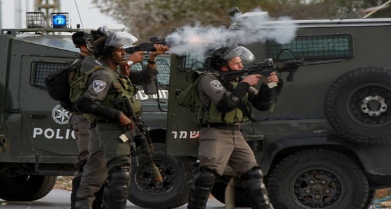 القوات الصهيونية تقمع مسيرة سلمية وتعتقل فلسطينيًا شرق قلقيلية