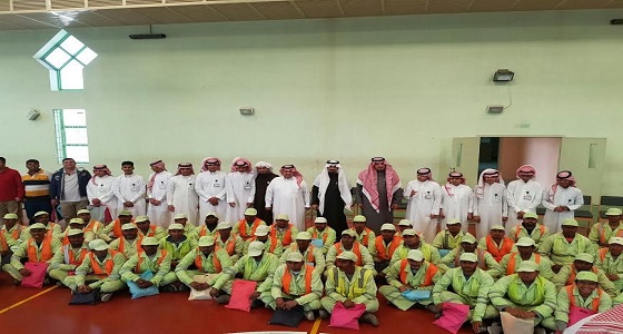 تكريم 60 عامل نظافة في يوم مفتوح بغرب الدمام
