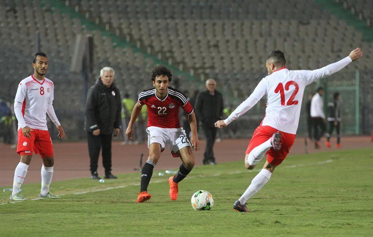 منتخب مصر يفوز علي تونس بهدف استعدادا لأمم أفريقيا