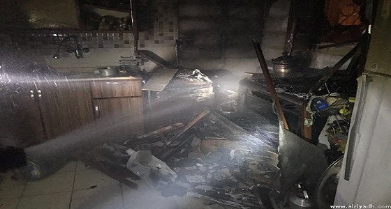 حريق في مطبخ بالطائف يصيب 9 أشخاص