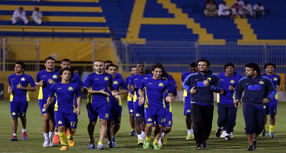 النصر يستعد للفيحاء بتدريبات تكتيكية