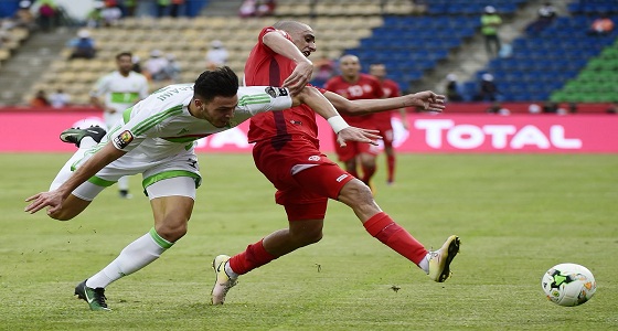 بالفيديو..تونس تفوز علي الجزائر 1/2 بأمم أفريقيا
