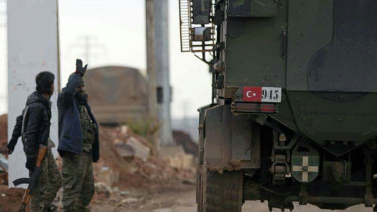 تركيا تعلن مقتل 5 جنود في تفجير قرب الباب شمال سوريا