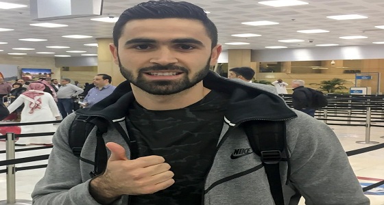 وصول السوري عمر خربين الى الرياض