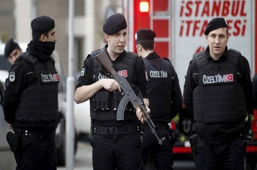 قصف صاروخي علي مركز شرطة في أسطنبول