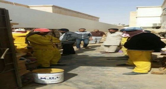 بالصور .. بلدية الدوادمي تصادر كمية كبيرة من المواد الغذائية في مستودع مخالف