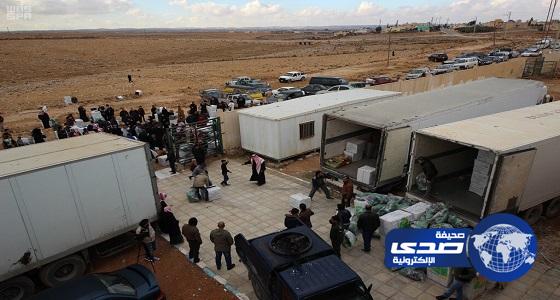 الحملة السعودية توزع حزمة من المساعدات الإغاثية على8510 لاجئ سوري في الأردن