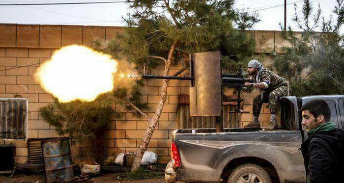 تسليم مدرعات امريكية لقوات سوريا الديموقراطية