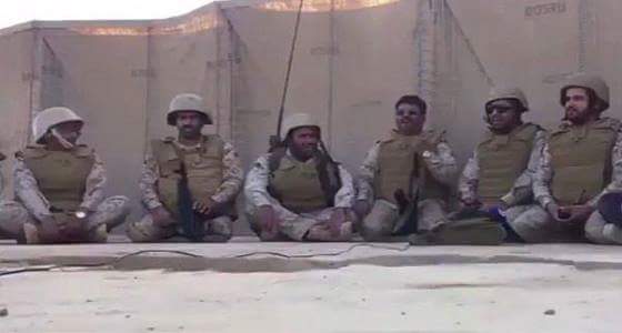 بالفيديو ..لحظة ترديد جنود مرابطين في الحد الجنوبي أهازيح وطنية