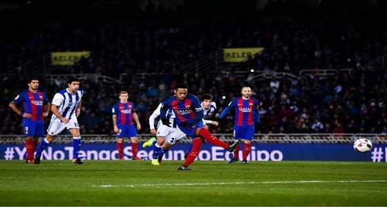 برشلونة يفوز علي سوسيداد بهدف في كأس ملك إسبانيا
