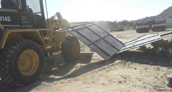 “أمانة الطائف” تزيل أكثر من 2 مليون متر مربع تعديات