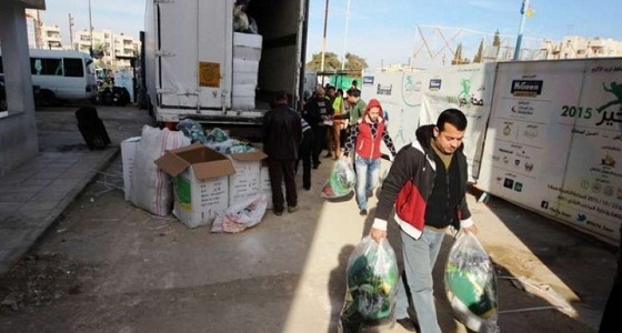الحملة السعودية توزع المساعدات الإغاثية على 3900 سوري في لبنان