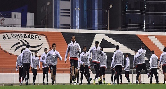 الشباب يختتم تدريباته لمواجهة الخليج