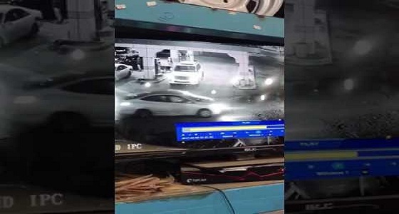 السيطرة على حريق بمحطة وقود بالمجمعة .. فيديو