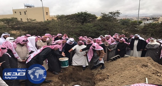 بالصور.. غريق أبها نواف يواري مثواه اليوم