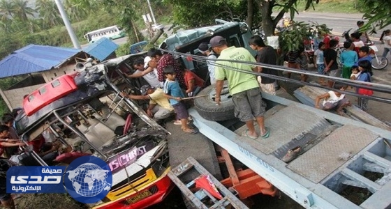مصرع 10 طلاب في حادث سير بالفلبين