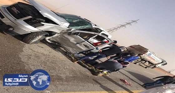 مرور الرياض: يكشف ملابسات حادث التصادم بطريق روضة الخفس.. &#8220;فيديو&#8221;