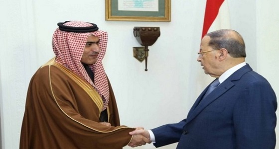 الرئيس اللبناني يلتقي ثامر السبهان لبحث العلاقات الثنائية بين البلدين