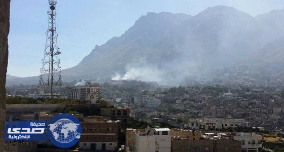 مقتل 9  وإصابة 21 انقلابيا بينهم قياديين بغارة لطيران التحالف في تعز